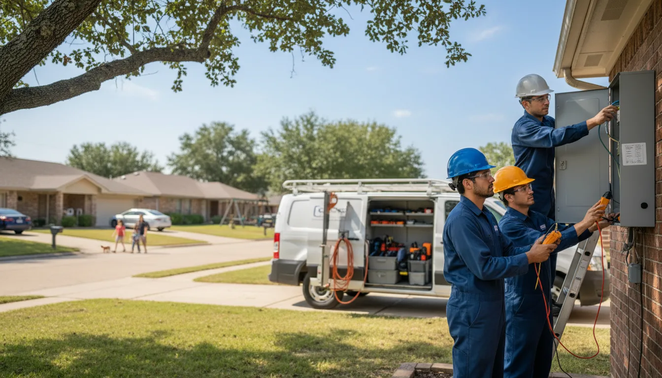 Certified electrician providing emergency electrical services in Dekalb, IL